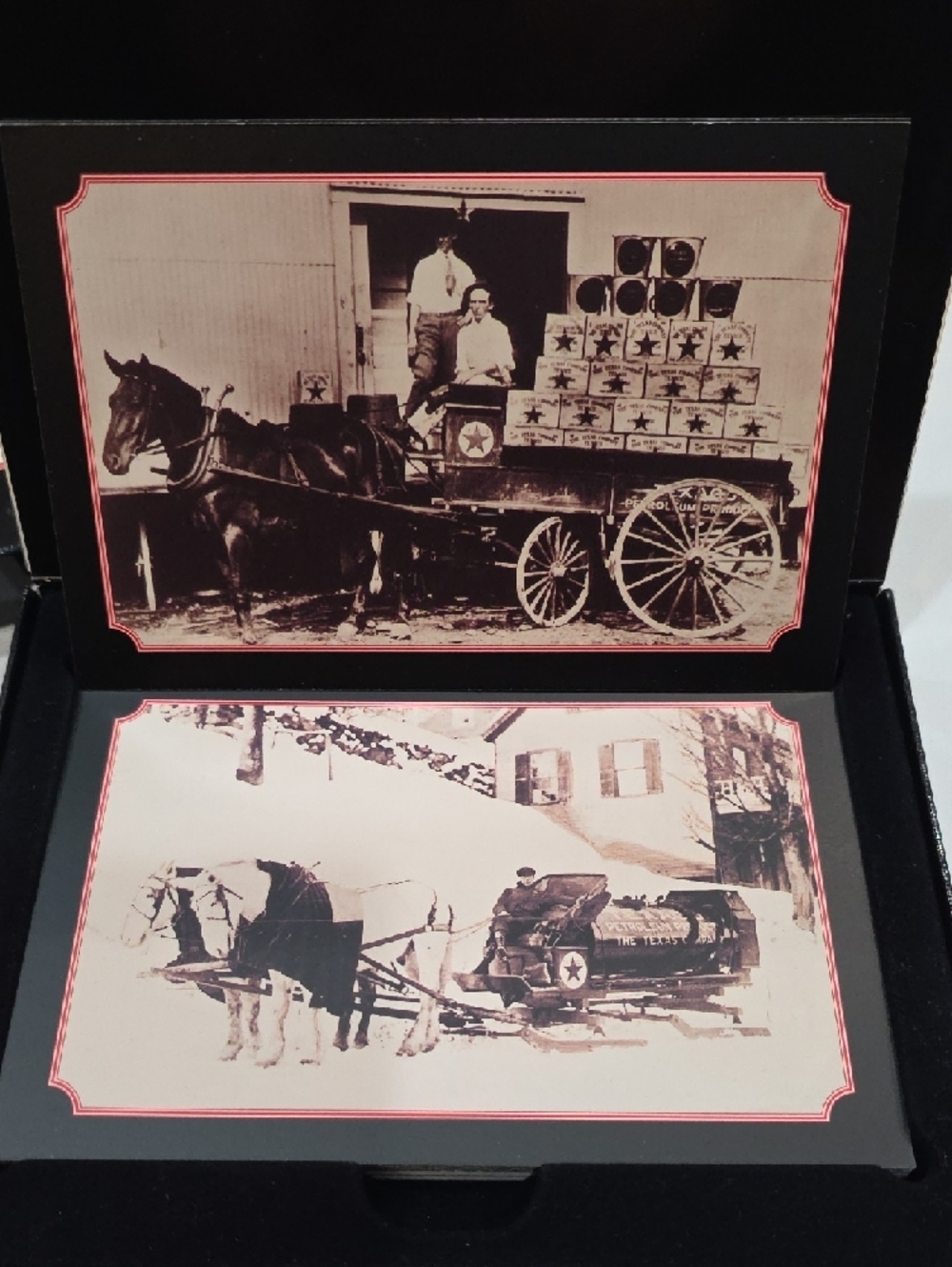 The Spirit of Texaco" Commemorative Postcard Box Set, published in 2001. - Picture 2 of 3